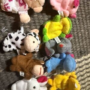 Colorful Animal Finger Puppets